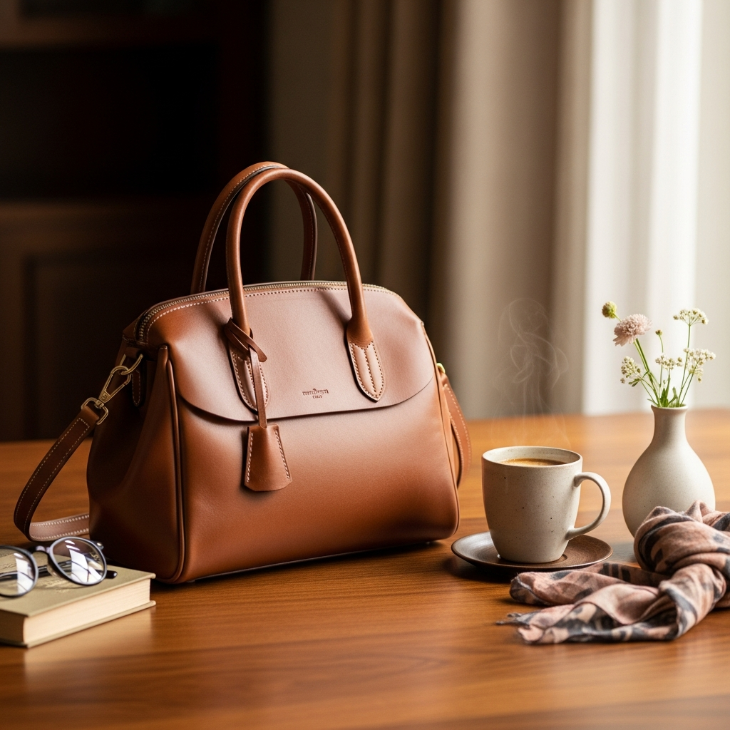کیف چرم دست‌دوز