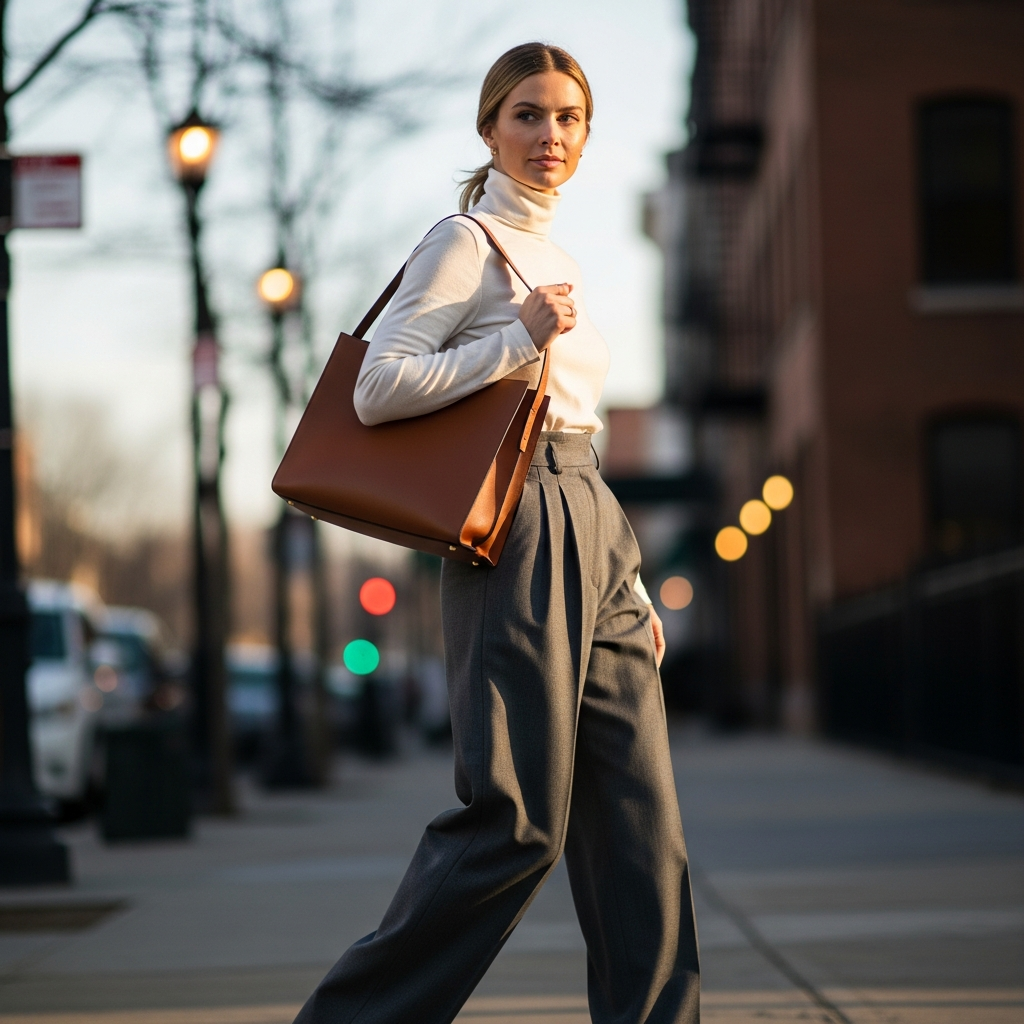 کیف چرم و استایل مینیمال در قم