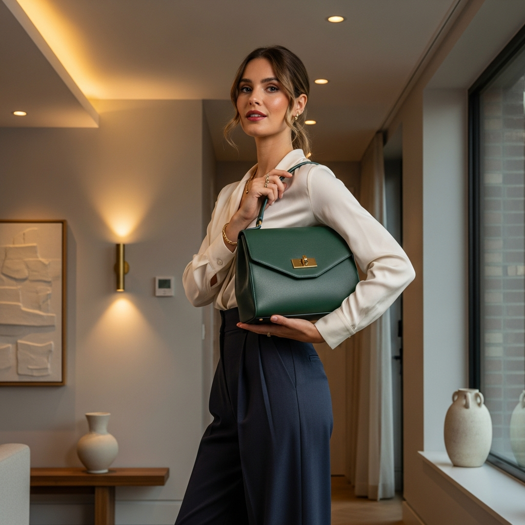 کیف چرم در استایل زنانه