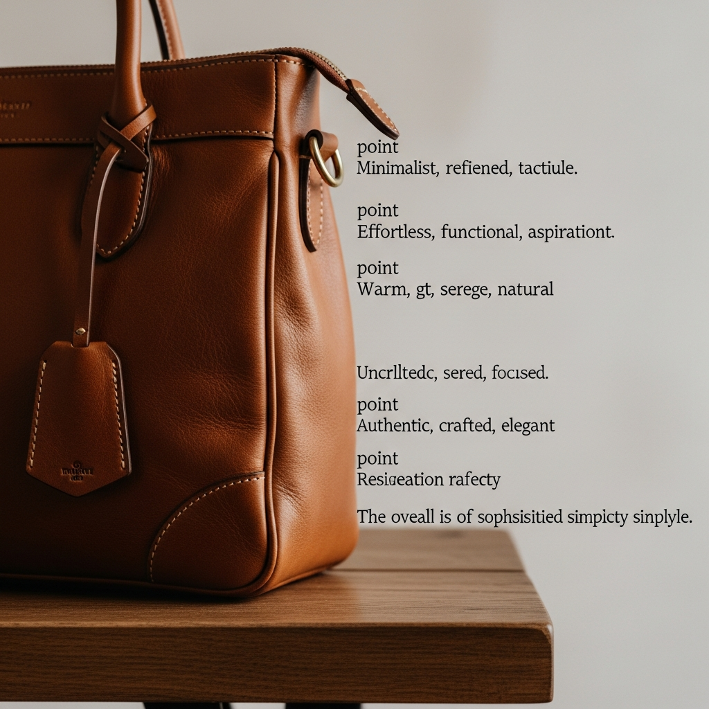 کیف چرم با جزئیات